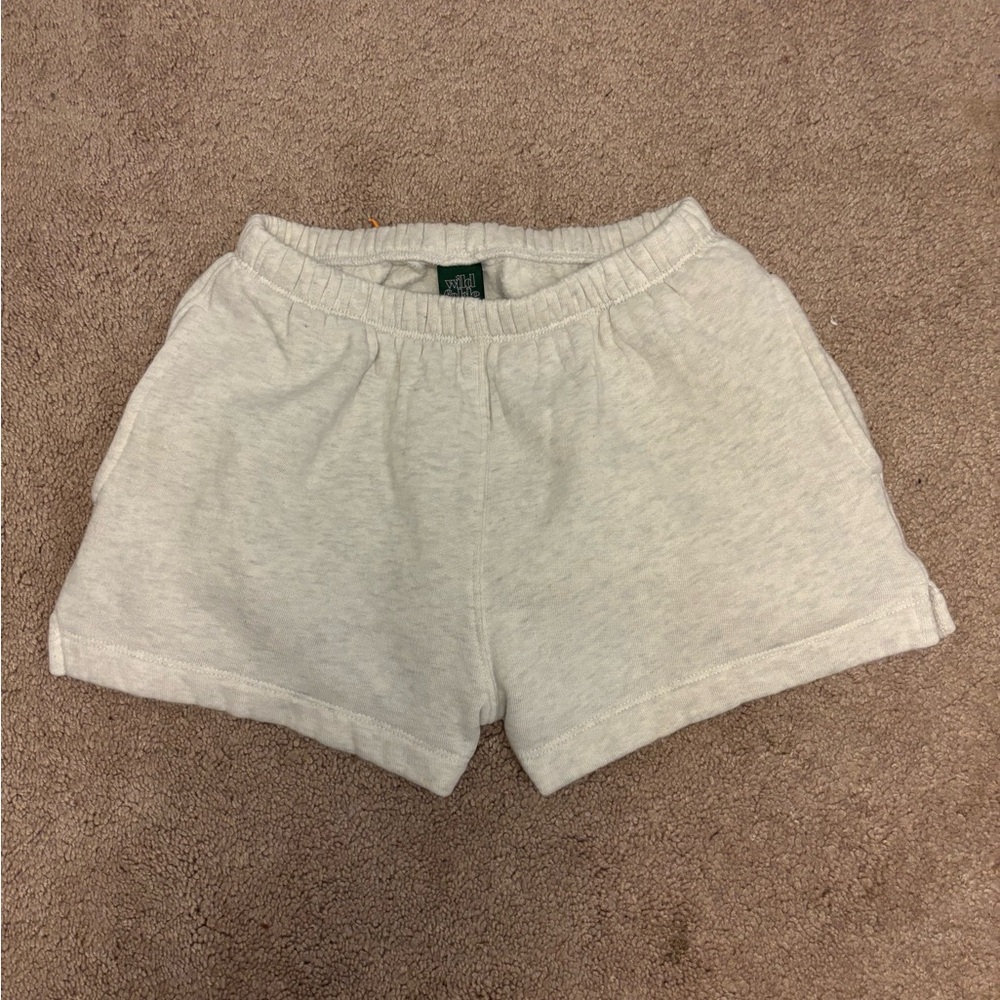 Wild Fable Light Gray Athletic Shorts